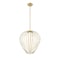 Z-Lite Savanti Pendant, 1-Light, 18 In.W x 19.5 In.H, Modern Gold/White Opal 7507-18MGLD - alternate 8
